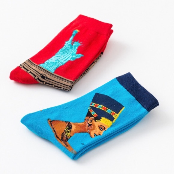 Statue of Liberty Socks Select Any 4 for $32 - Picture 3 of 6